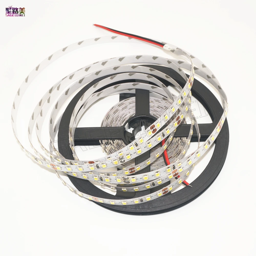 5m 600leds LED strip 3528 light smd led ribbon white/warm white/blue/green/red/yellow luminaria led 12v 120leds/m tape flexible