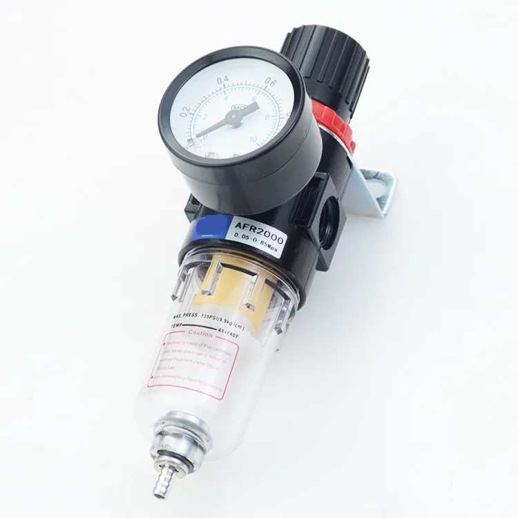 AFR2000 Luchtbehandeling Unit Drukregulerende Filter Pneumatische Filter Regulato