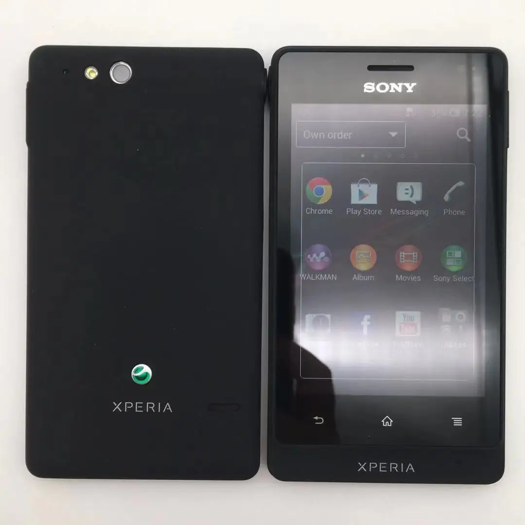 Original Unlocked Sony Xperia go 3G Single Sim 512MB RAM+8GB Dual-core 5MP 3.5'' 1305mAh Android 2.3 Stereo FM radio Smartphone