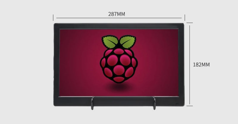 Monitor LED portátil de 11,6 pulgadas, pantalla HD de 1366x768, Compatible con HDMI, VGA, AV, BNC, TV para PS4, XBOX, Switch