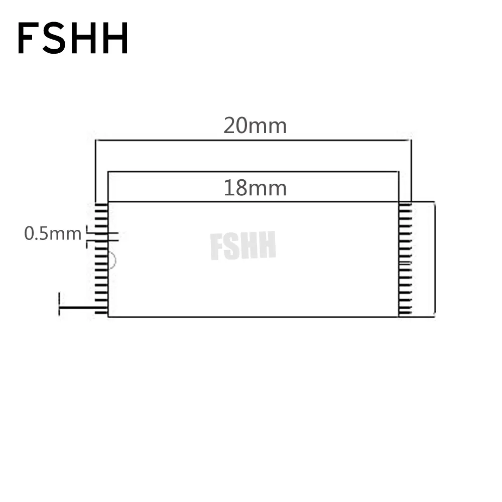 TSOP40 مبرمج محول TSOP40 إلى DIP40 محول IC اختبار المقبس IC المقبس 0.5 مللي متر