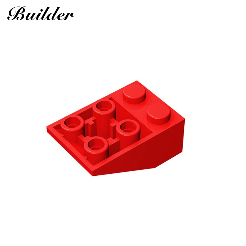 Building Blocks Technological DIY Plastic Plates Slope Anti-bevel Brick 2x3 Dots 10pcs Educational toys for children Gift 3747