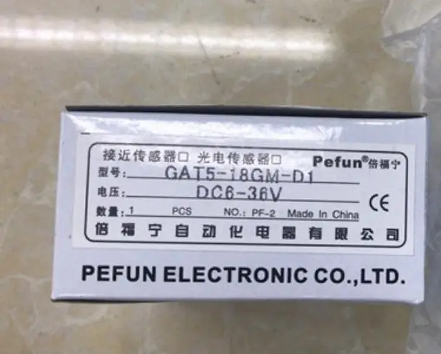 

Оригинальный индукционный переключатель, бесконтактный переключатель GAT5-18GM-D1, двухпроводной постоянный ток