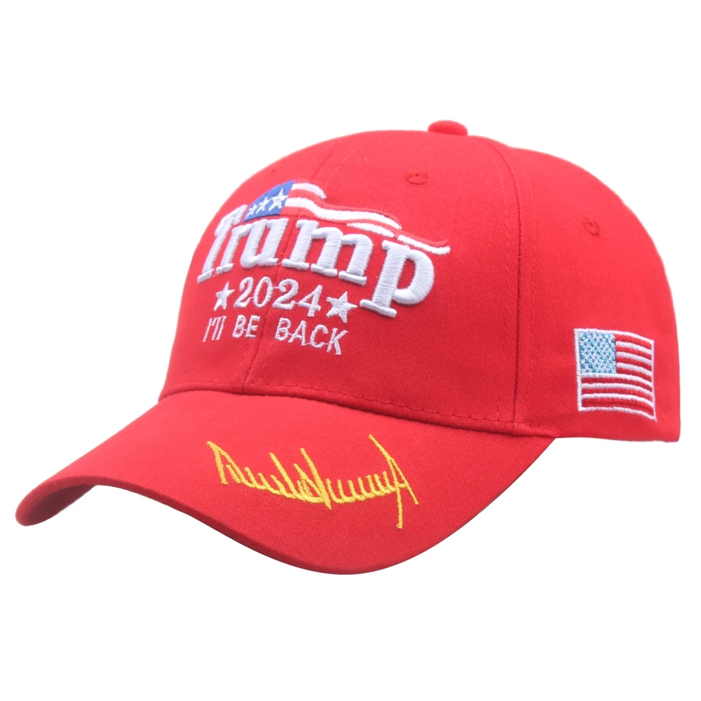 New Style Unisex Cap Men Baseball Cap US Election Embroidered Hat Women Outdoor Casual Camouflage Sunhat