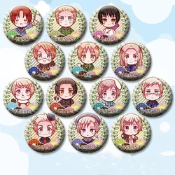 anime Aixs Power Hetalia Icons badge 58 mm Lovely Brooch
