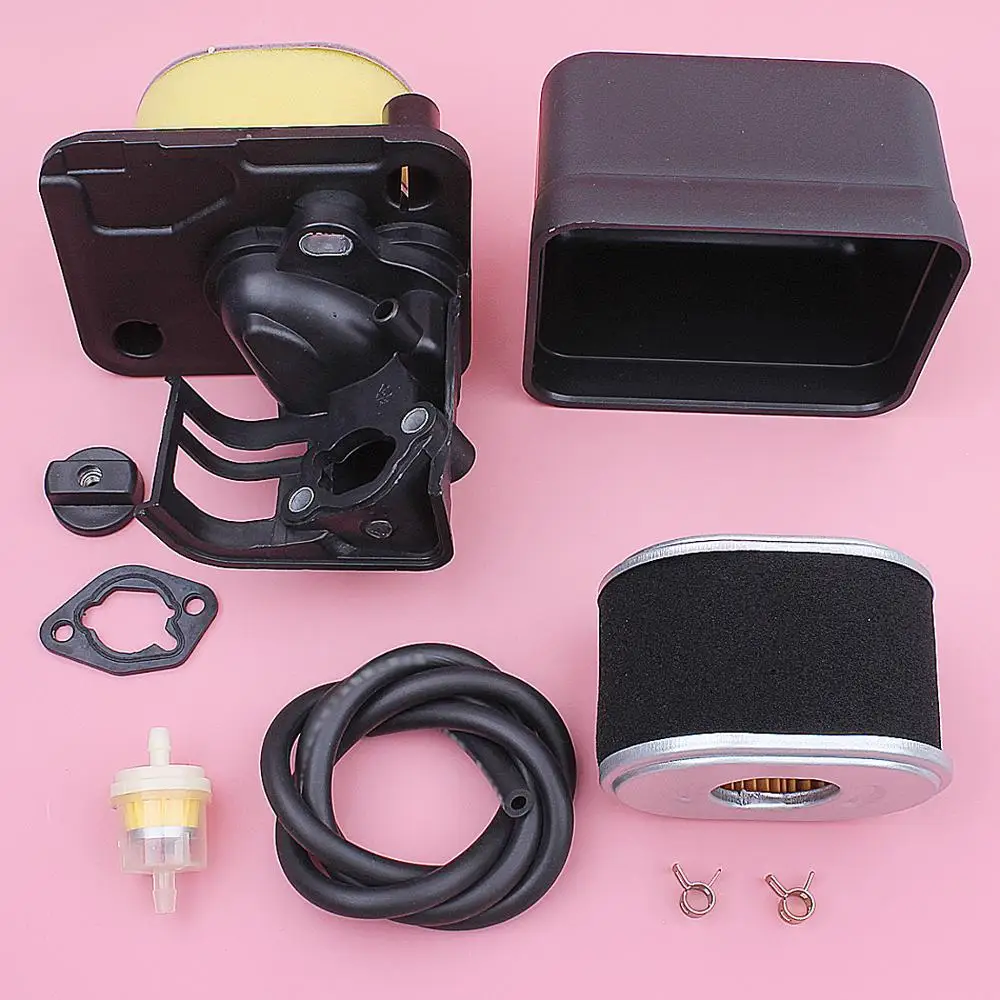 공기 연료 필터 요소 어셈블리 호스 클램프 가스켓 키트, 혼다 GX160 GX200 5.5HP 6.5HP 트리머 17230-Z51-820 17235-Z51-831