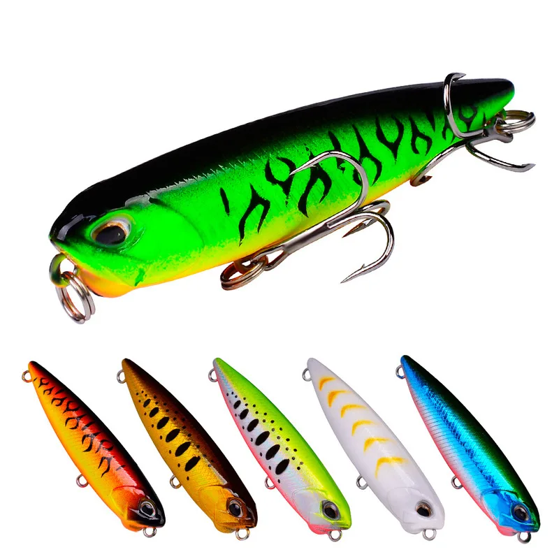 

1 Pcs 5.5g/6.5cm Snake Head Pencil Fishing Lures Floating Wobbler Fishing Tackle Aritificial Hard Bait CrankFish Bait Isca Pesca