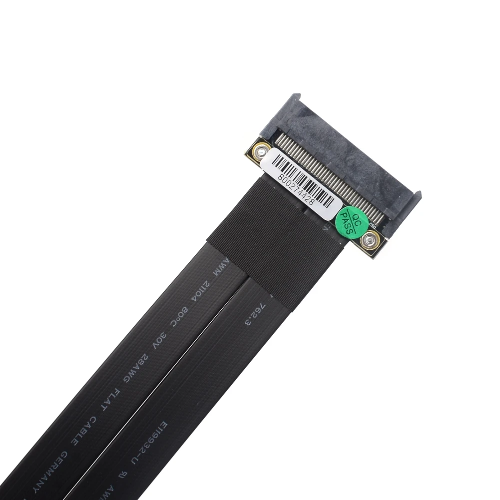 U.2 NVMe SSD To PCI-E 3.0 X4 SFF-8639 NVMe PCIe Extension Data Cable High Rate Transmission R27SF 8G/Bps U2 Extender Chia Miner