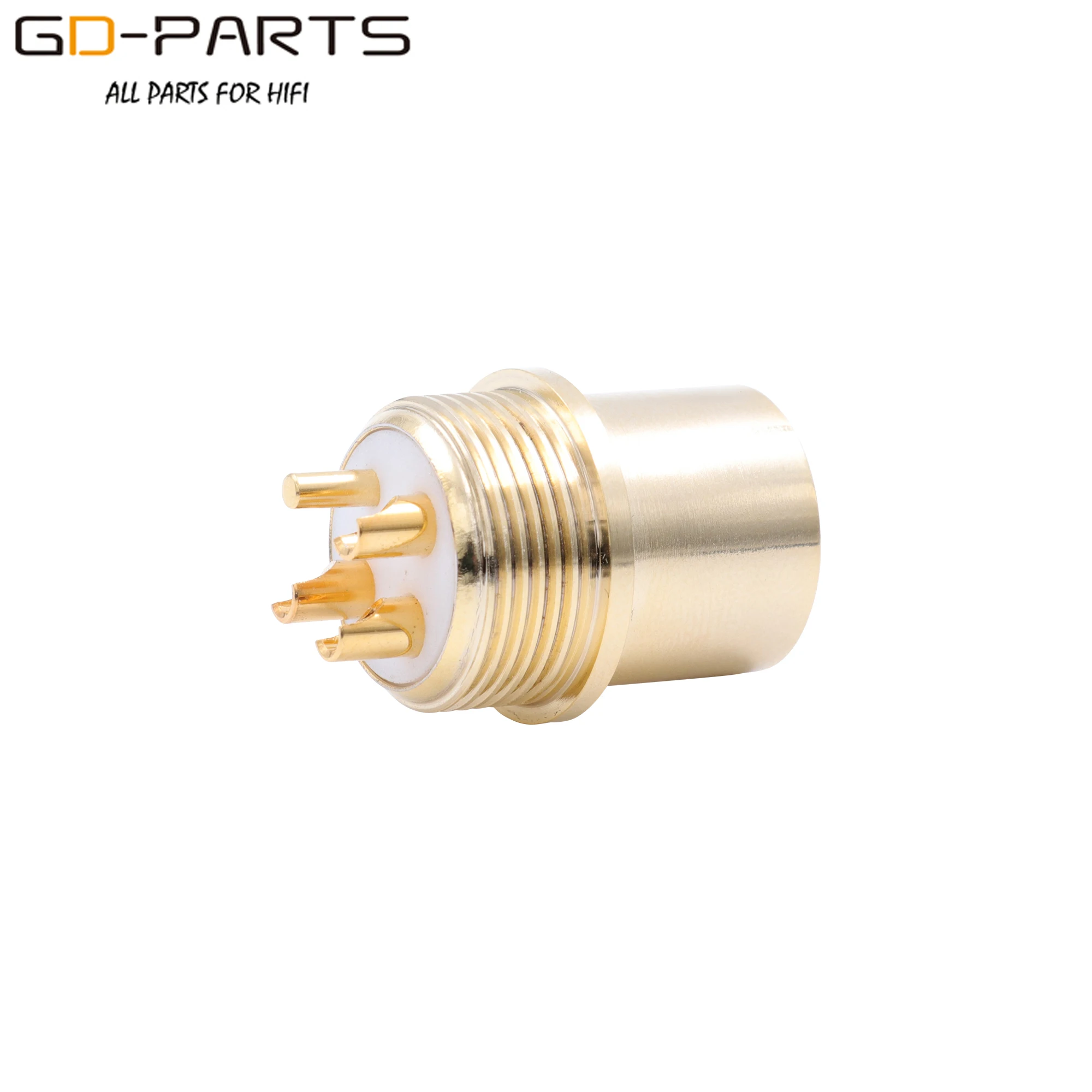 Viborg 24K Gold Rhodium Plated Pure Copper 3Pin Male Female XLR Plug Balance Connector Jack Hifi Audio MIC DAC Cable Adapter