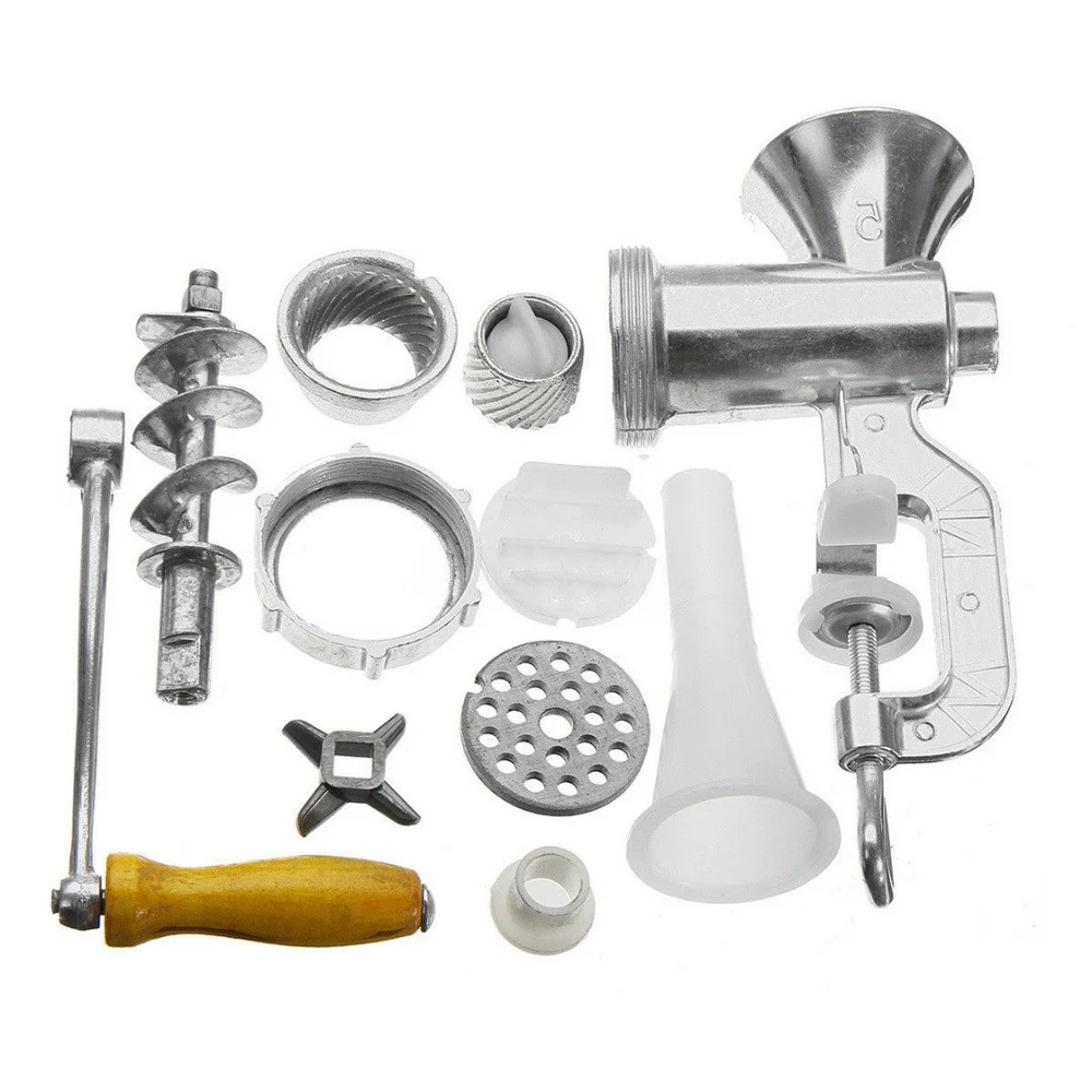 

100% New Manual Meat Grinder Noodle Sausage Handheld Making Gadgets Mincer Home Kitchen Cooking Tools Food Processor