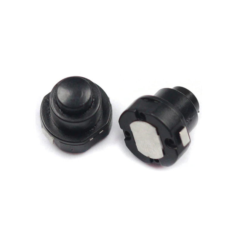 20PCS 1010X Small Round Cone Circular Flashlight Button Push Switch KAN-10A Self-Locking Switch ON-OFF