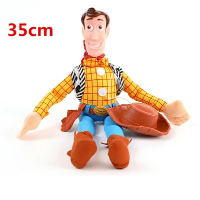 Heißer Toy Story Sherif Woody Buzz Lightyear Auto Puppen Plüsch Spielzeug Außerhalb Hängen Spielzeug Nette Auto Zubehör Auto Dekoration 25/35/45CM