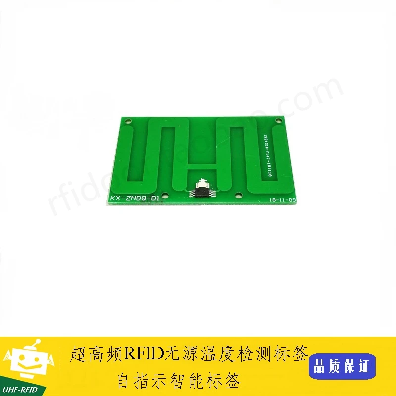 Imagem -03 - Chip Em4325 Protocolo 6c 6d Protocolo Uhf Rfid Sensor de Temperatura Etiqueta Indicadora de Flash