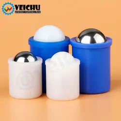 VEICHU VCN410 Presure-Type Plunger Locating/Positioning Press-Fit Plunger Plastic/Stainless Steel/Brass Spring Ball Plungers