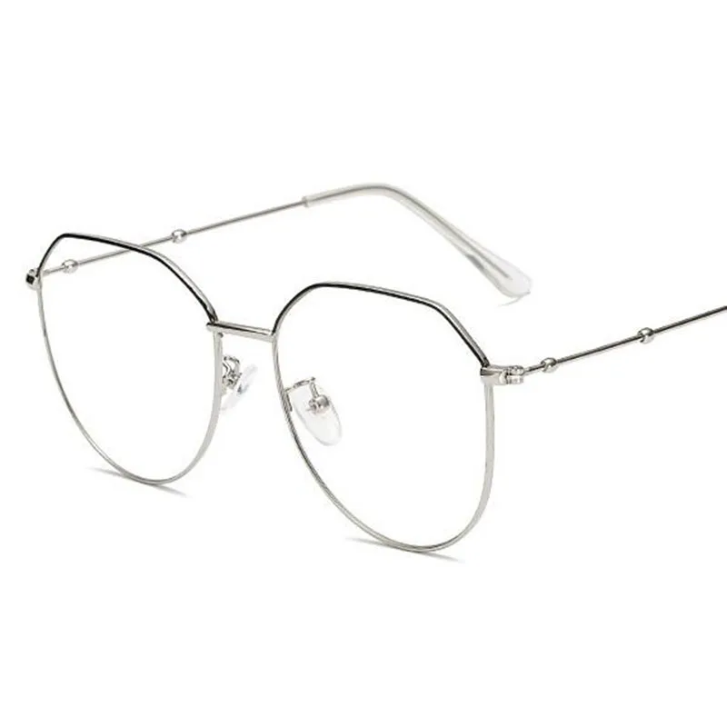 Metal Irregular Polygon Reading Eyeglasses Women Men Prescription Spectacles Eyewear +0.5 +0.75 +1 +1.25 +1.5 +2 +2.5 +3 +3.5 +4