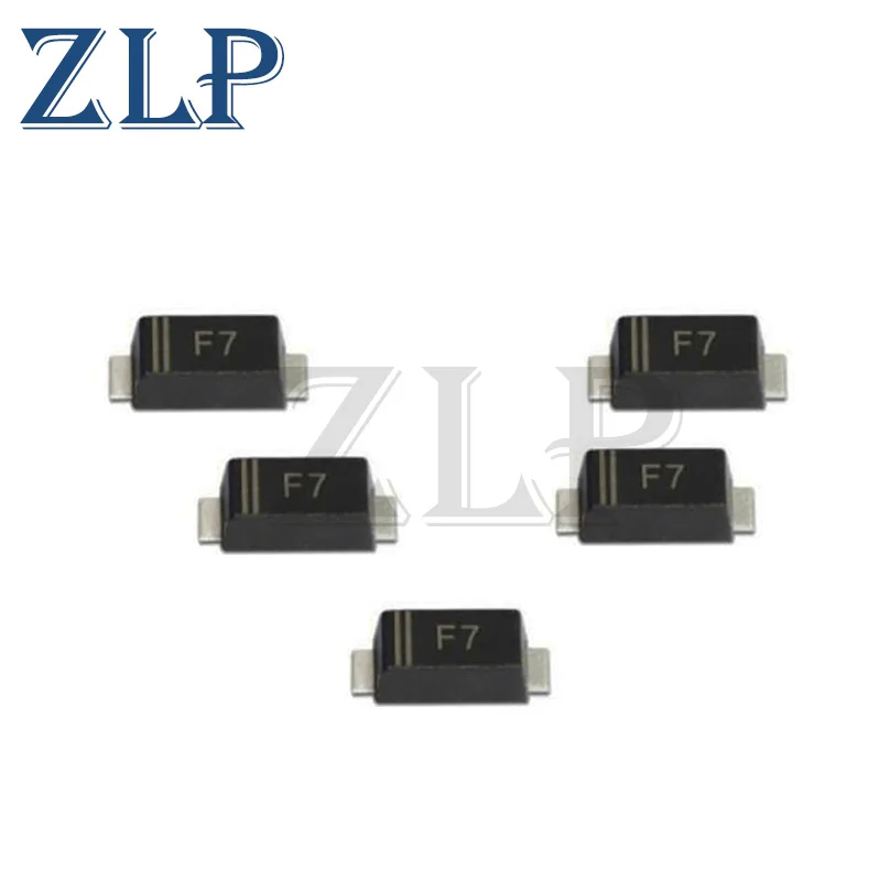 FR107 FR107W F7 SOD123 SOD-123 SMD fast recovery diode chip diode, chip fast recovery 1000V 1A ( ES1JL SOD123 E1J 1A 600V