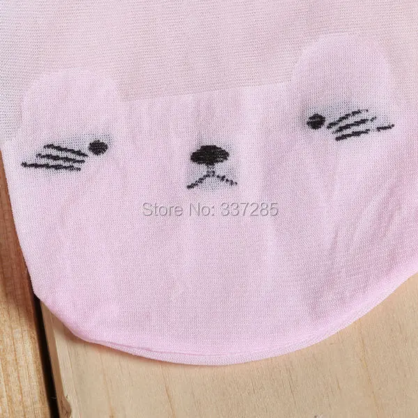 New Summer Ultra thin kids baby girls tights Transparent cute little cat  pattern pantyhose children stockings for baby girls