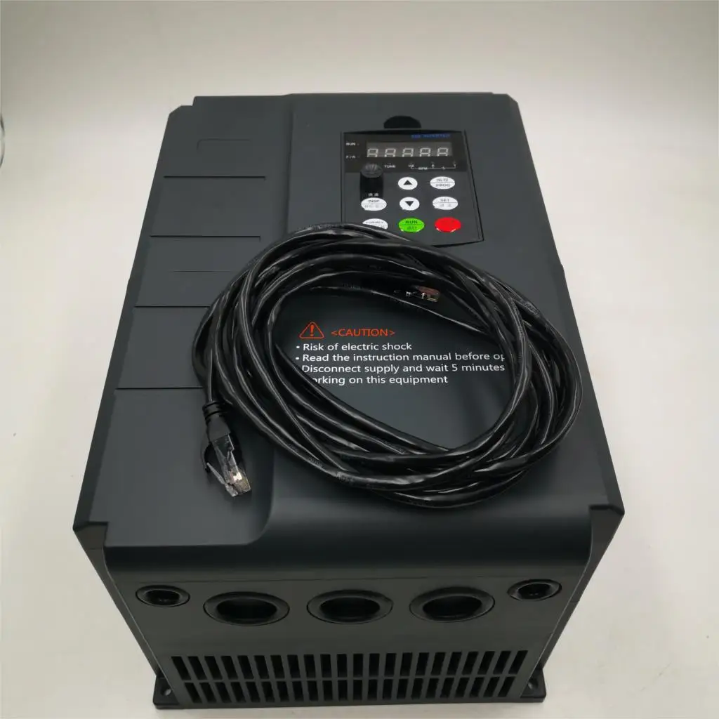 VFD AC 220V 11KW(15HP) Vector Variable Frequency Drive 3-Phases 220V Speed Controller Inverter Motor  Frequency Converter