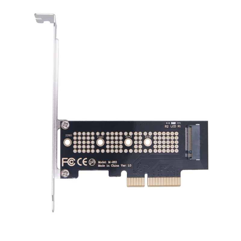 M.2 NVME PCIE Adapter NVME M2 Adapter NVME SSD PCI Express Karte M Schlüssel zu PCIE 3,0 X4 Adapter für 2230 2242 2260 2280 VOLLE GESCHWINDIGKEIT