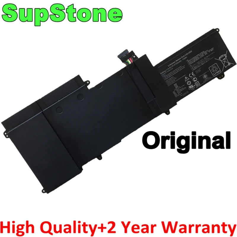 SupStone New C42-UX51 Laptop Battery For Asus ZenBook U500 U500V U500VZ UX51 UX51V UX51VZ 70WH battery