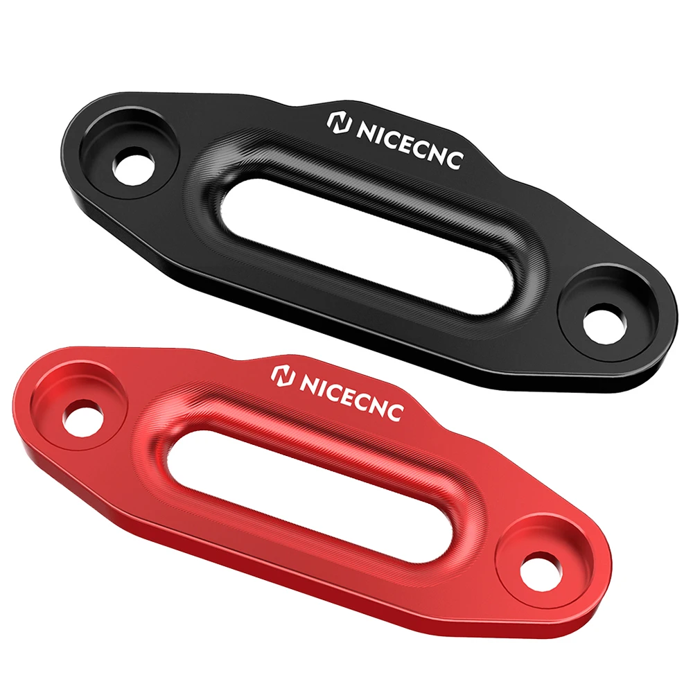 NICECNC ATV передний и задний трос для лебедки Hawse Fairlead для 7/8 дюймов, 123-дюймовых централей с креплениями для лебедок для квадроциклов