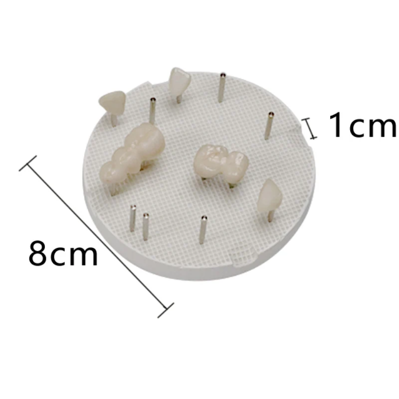 Dental Porcelain Furnace Gypsum Plate for Denture Baking Nails High Temperature Nail Burner Enamel Sintering Plate