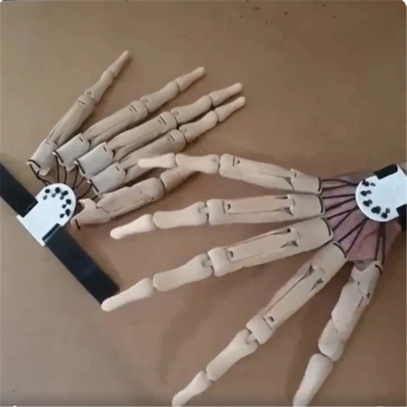 Halloween Articulated Fingers Gloves With Flexible Joint Party Cosplay Costume Props Home Decor Dropshipping Edward Scissorhands