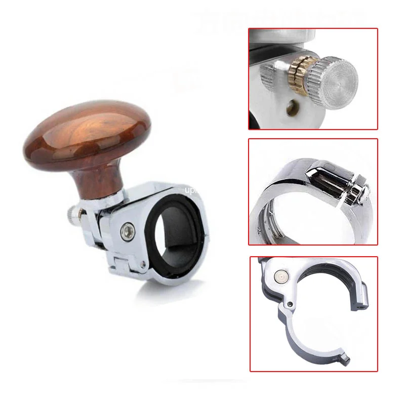 Car Turning Steering Wheel Booster Handle Ball Hand Control Power Handle Grip Spinner Knob Grip Knob Turning Helper