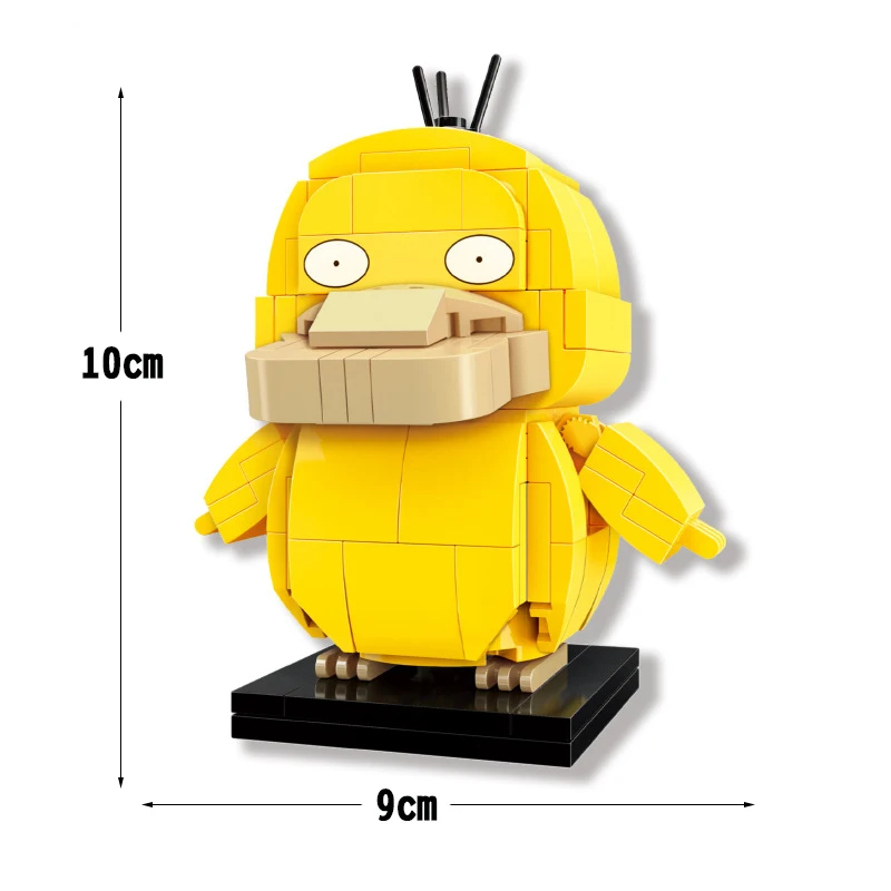 BrickHeadz Pokemon Pikachu Elf Ball Pocket Monsters Building Blocks Bricks Set Classic Anime Movie Dolls Model Kids Cartoon Toys