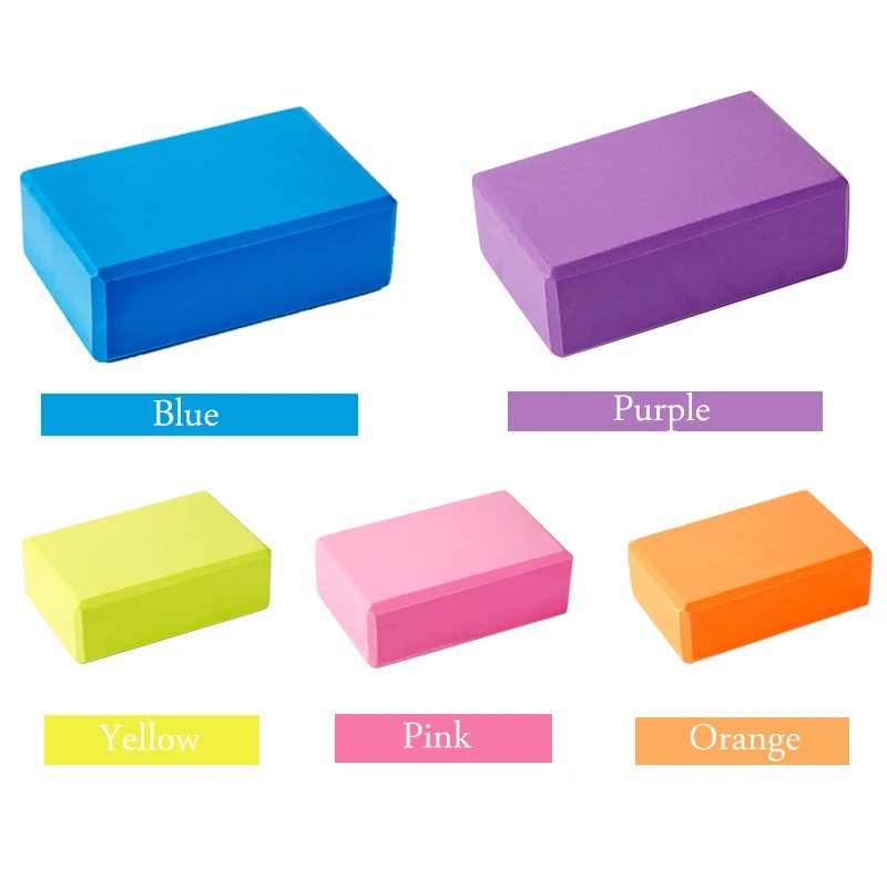 

Yoga Block Yoga Brick Supportive Soft Non-Slip Foam Surface For Yoga Pilates Meditation