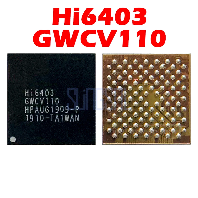 

10 шт./лот 100% оригинальный Hi6403 GWCV110 Hi6403GWCV110 для Huawei Audio IC музыкальный звуковой чип