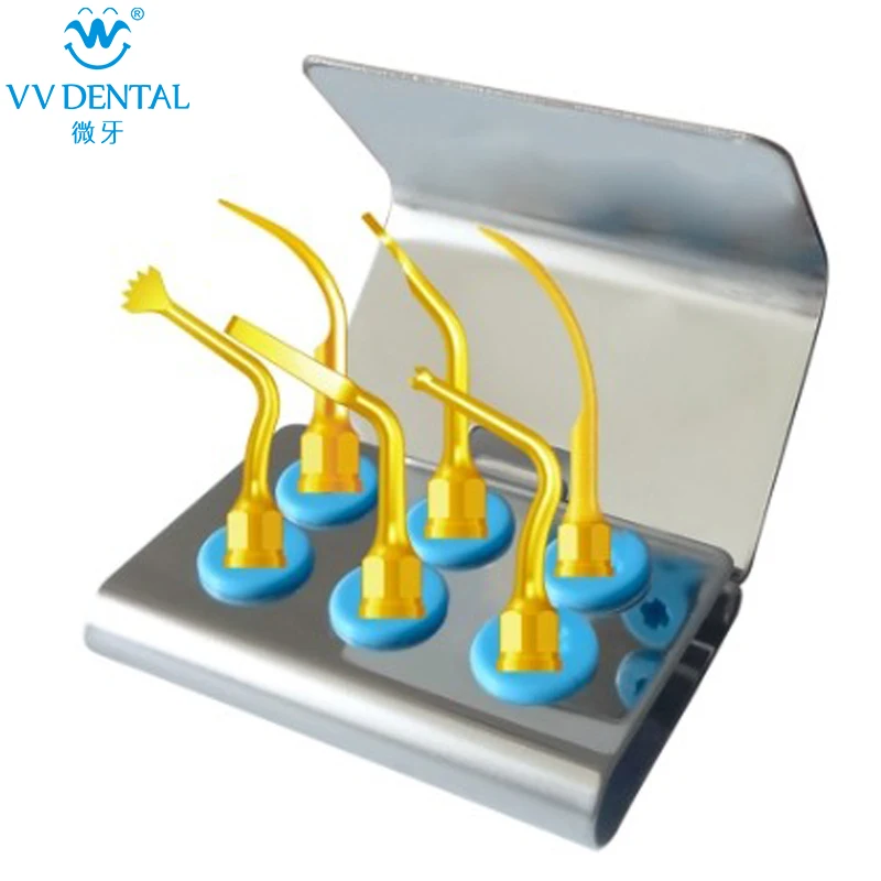 VV DentalUltrasonic Surgery Multi-Use Tips Set Kit Compatible With NSK Handpiece UGN1/UPN1/USN1/ULN1/UCN1/UIN1