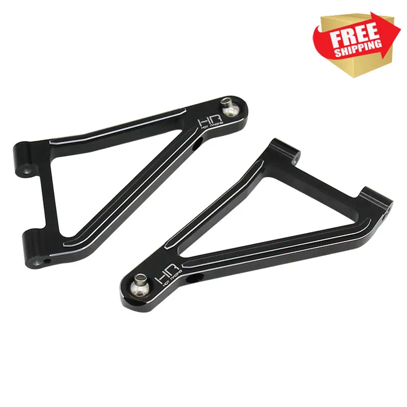 

Радиоуправляемые RC черные алюминиевые передние верхние рычаги для Traxs UDR дополнительные детали