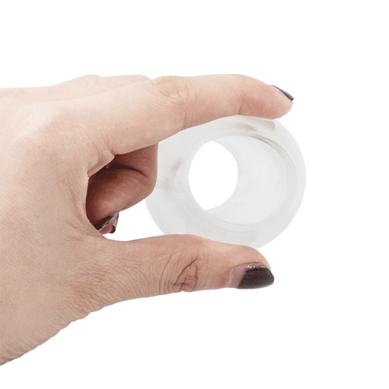 Transparent Hollow Anal Plug For Women Vagina Anal Dilator Prostate Massager Sex Toys For Adult Enema Anus Shower SM Products