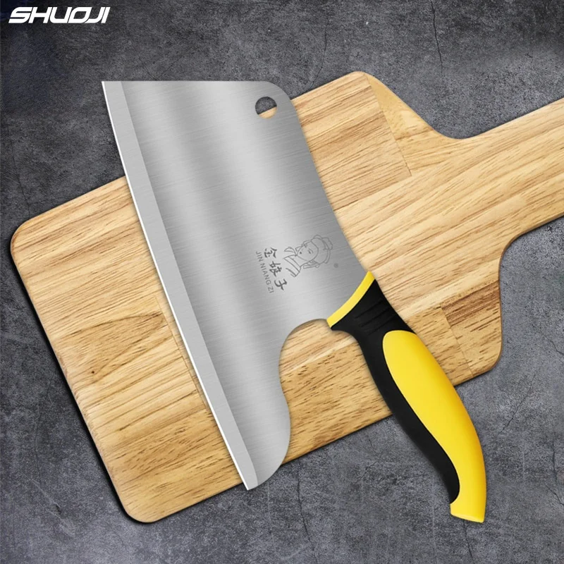 

Practical Stainless Steel Cooking Knife Labor-saving Kitchen Knife Razor Sharp Blade Chef Slicing Meat Vegetables Knife Cutter