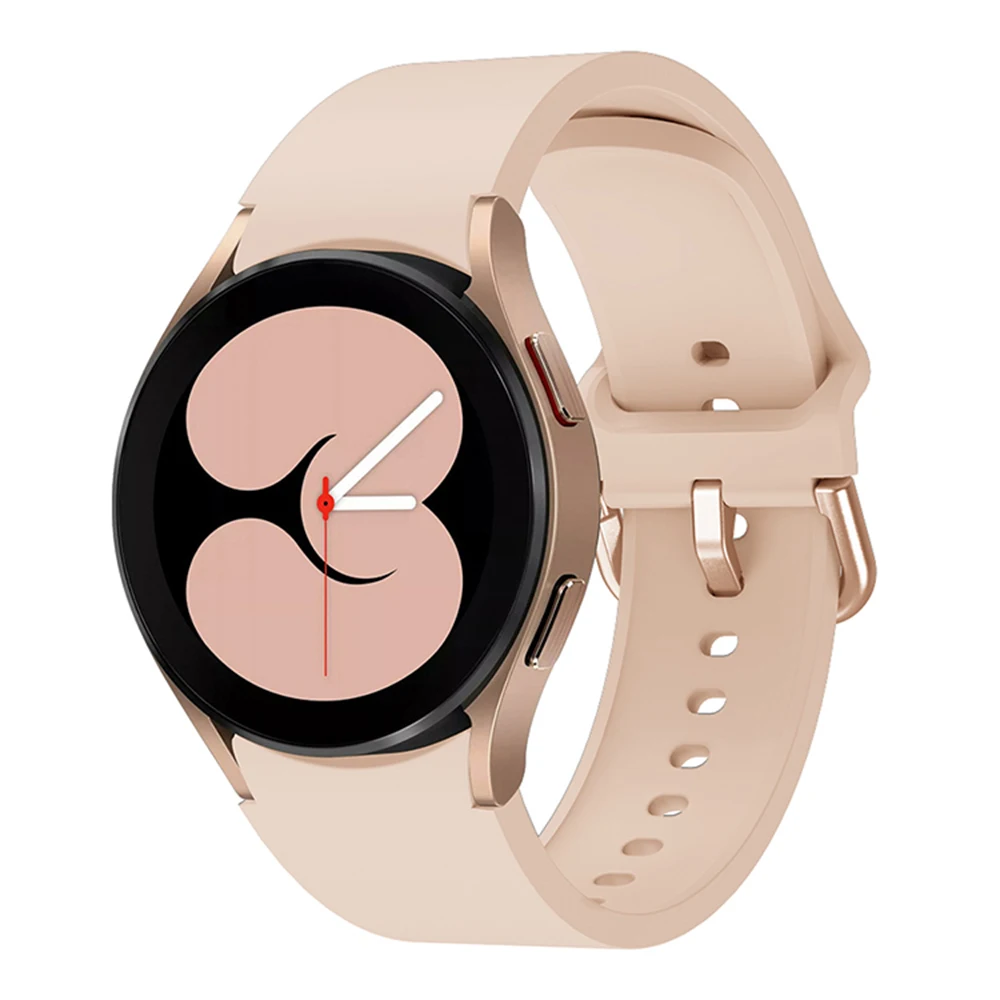 Dây Đeo Dành Cho Samsung Galaxy Samsung Galaxy Đồng Hồ 4 44Mm 40Mm Đồng Hồ Thông Minh Smartwatch Silicone Vòng Tay Thể Thao Galaxy Đồng Hồ 4 Classic 46Mm 42Mm Thay Thế Dây