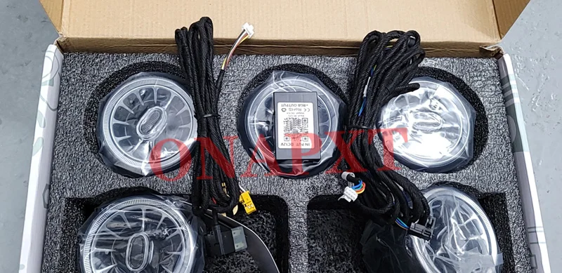 LED Für Benz A/C/E/S/V/CLA/GLA/GLC W176 W205 W213 W222 W447 W117 W156 X253 Bluetooth APP Düse Umgebungs Licht Air Vent Turbine – Detail 15