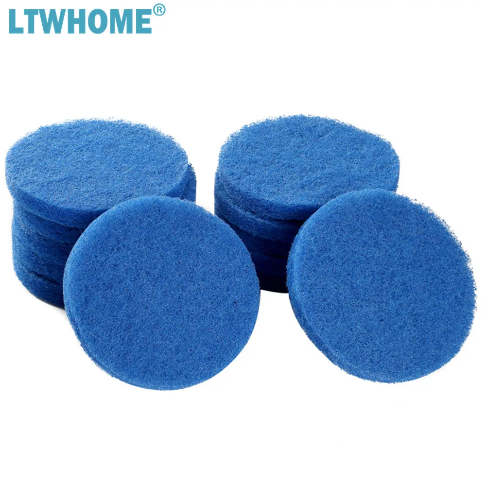 LTWHOME Compatible Fine Filter Pads Fit for Fluval FX4 / FX5 / FX6