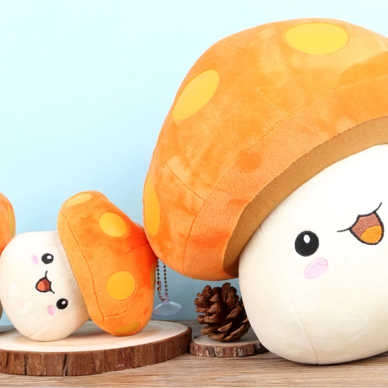 15/30/40cm  Anime Official MapleStory Mushroom Plush Toys Cute Stuffed Dolls For Kid Gift