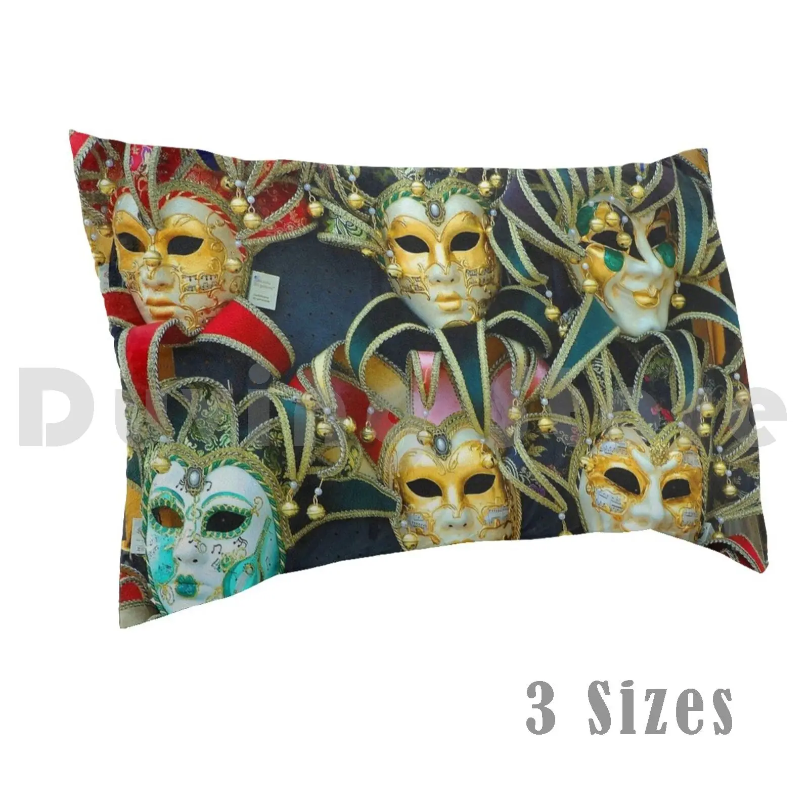 Pillow Case Venetian Opera 3209 City Italy Mardi Gras Opera Venezia Venice George Buxbaum