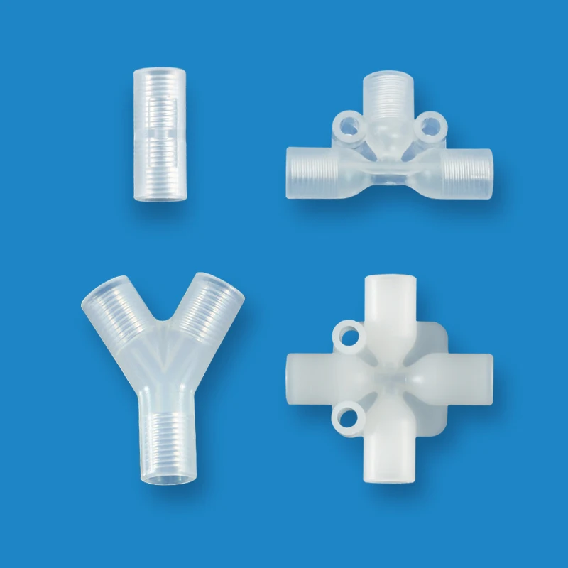 Imagem -03 - Rosca Fêmea de Plástico de Três Vias 428unf pp Ptfe Melhor Usinagem Fornecimento de Fábrica Barato