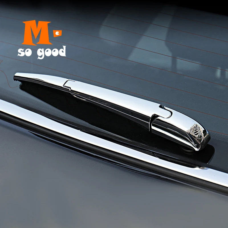 

Trim Exterior Moulding Accessories Decoration Sticker Shell ABS Chrome for Jeep Compass 2017 2018 Car Rear Wiper Strip Cover