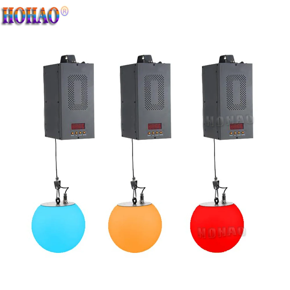 HOHAO Disco DJ NightClub Dmx Colorful RGB Led Lifting Ball Knietic Stage Lighting Hight Quality Hottest Sells FreeShipping