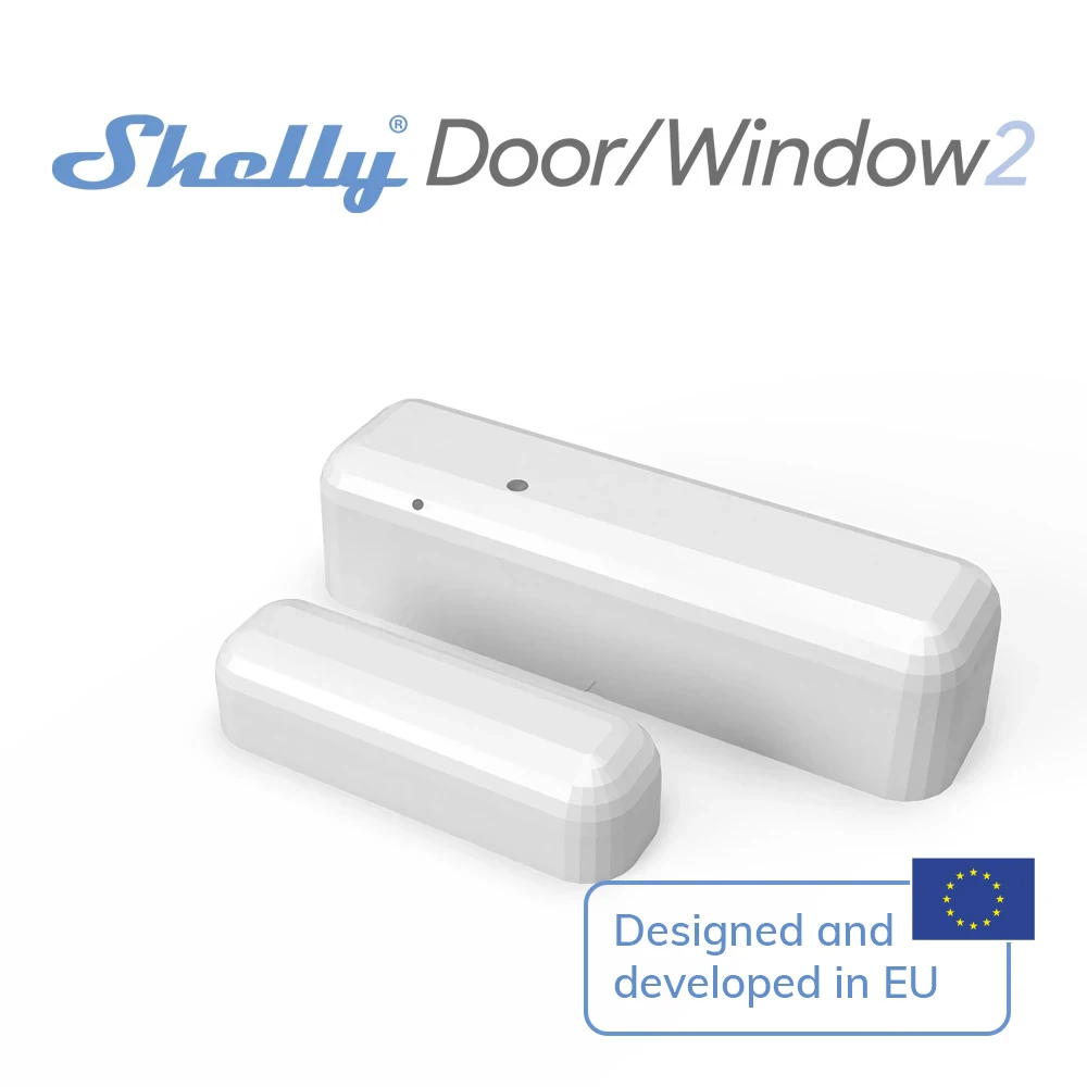 

Shelly Door/Window 2 WiFi Operated Door Window 2 Sensor Detects And Reports The Opening And Closing Tilt Angle Vibration