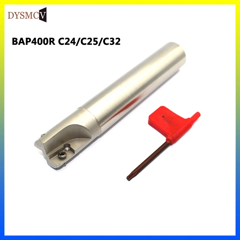 BAP400R C24 C25 C32 Milling Lengthened Handle Working Wholesale Alloy Cnc Hardened mill tools Aseismic Rod Machine Inserts