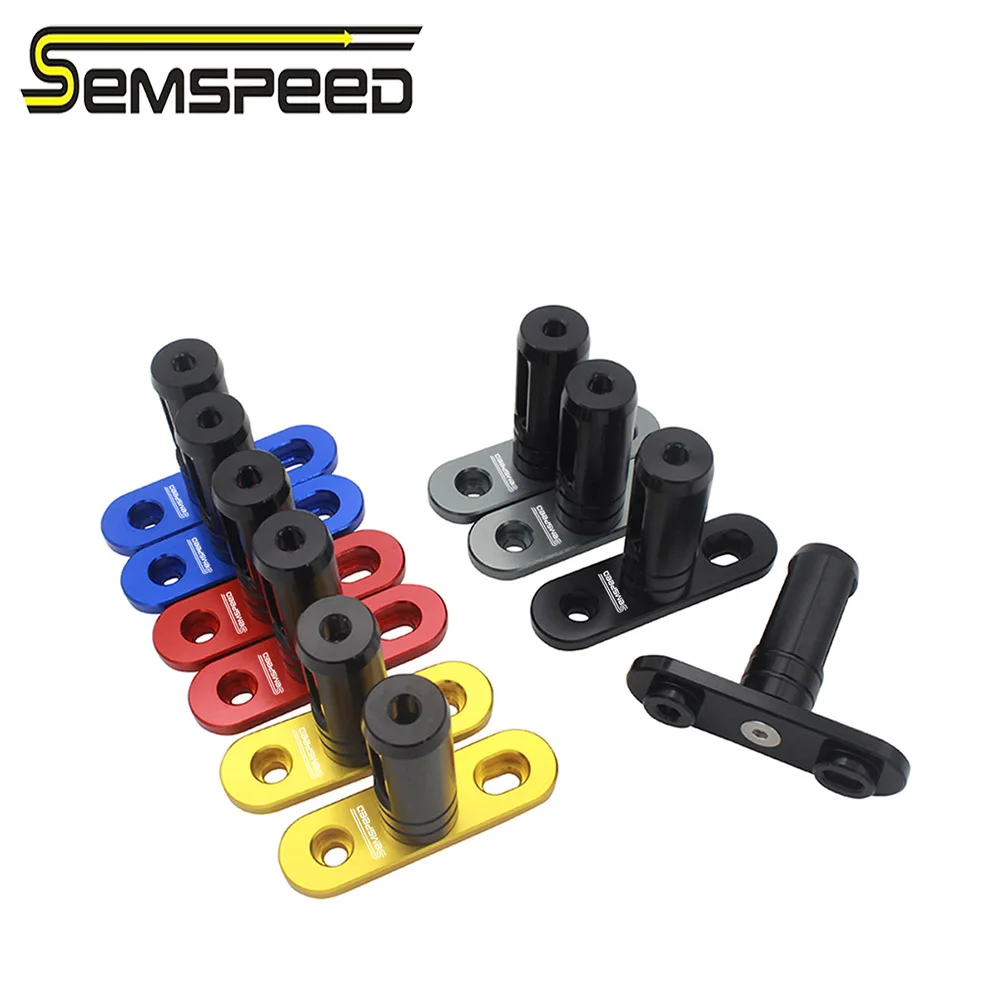 Semspeed para yamaha universal luz de nevoeiro suporte para yamaha frente fender luz titular yzf r1 r1m r1s r6 r6m r6s mt01 mt10 fz10