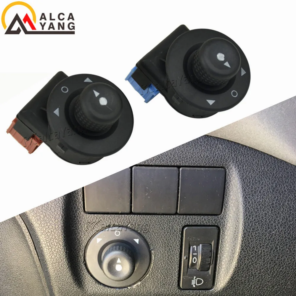 For Citroen C3 2006 Side Mirror Switch Control Adjust Knob 6545KS 6545.KS 11Pin