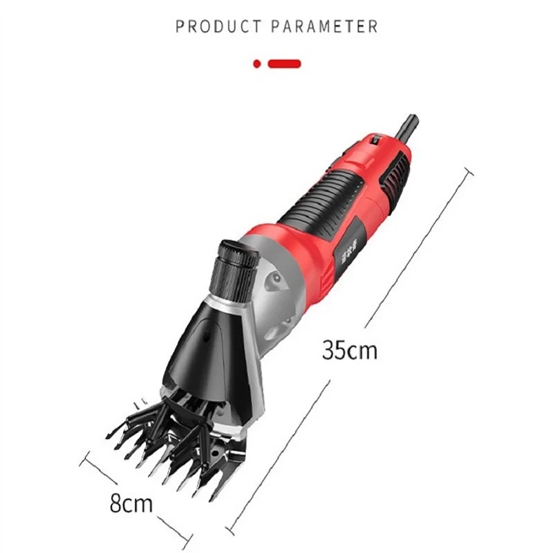 1200W 110-220V 13 Gear Electric Sheep Pet Hair Clipper Shearing Kit Shear Wool Cut Goat Pet Animal Shearing Farm Cut Machine