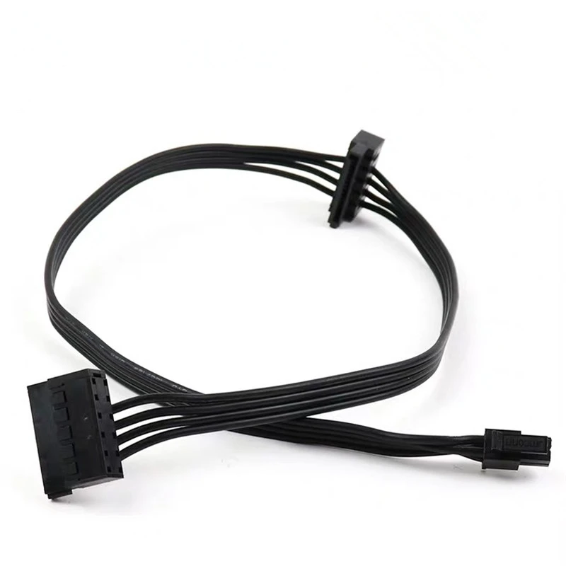 6 دبوس صغير إلى مزدوج SATA SSD كابل امدادات الطاقة إلى 6 دبوس صغير بدوره 2XSATA القرص الصلب سلك الطاقة لينوفو واجهة المجلس الرئيسي