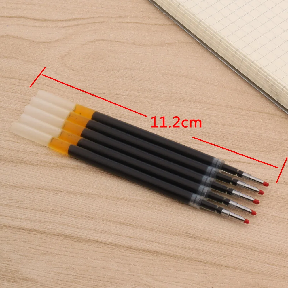 

High Quality Blue Black Ink Pen Refills Medico prescrittore dedicato 0.5mm Student Stationery Office Supplies Gel Pen Refills